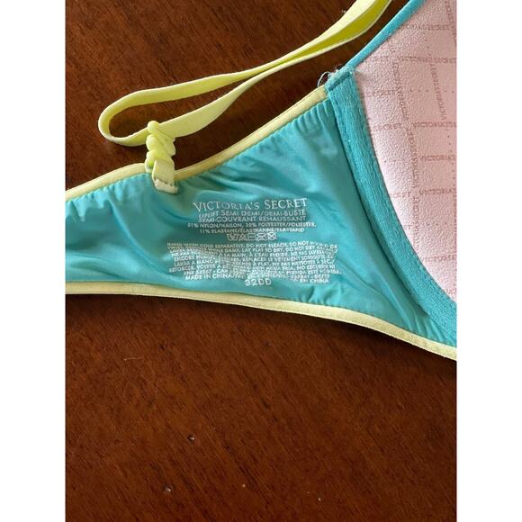 Victoria's Secret Semi Demi Bra in Bright Teal (32DD/E) - Picture 5 of 8